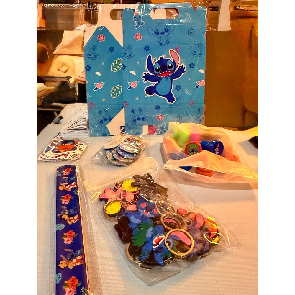 Disney Lilo & Stitch Party Favor Set Kids 12 Pack NEW Tropical Birthday Supplies